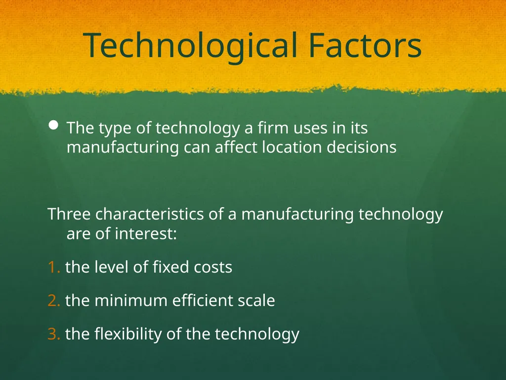 Global Production, Outsourcing and Logistics Dr. - slide 9 of 30