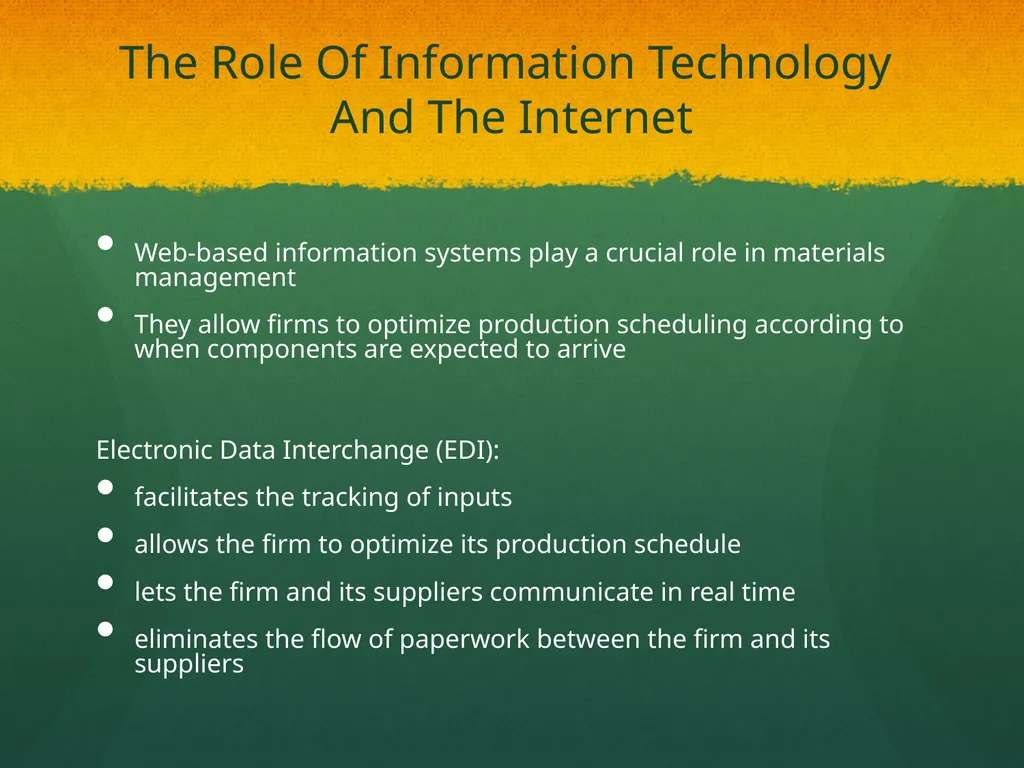 Global Production, Outsourcing and Logistics Dr. - slide 30 of 30
