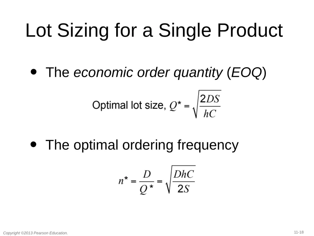 11 Managing Economies of Scale in a Supply Chain: - slide 16 of 36