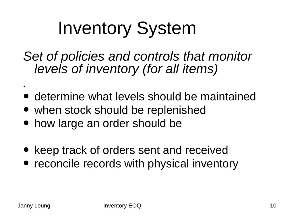 11 Managing Economies of Scale in a Supply Chain: - slide 8 of 36