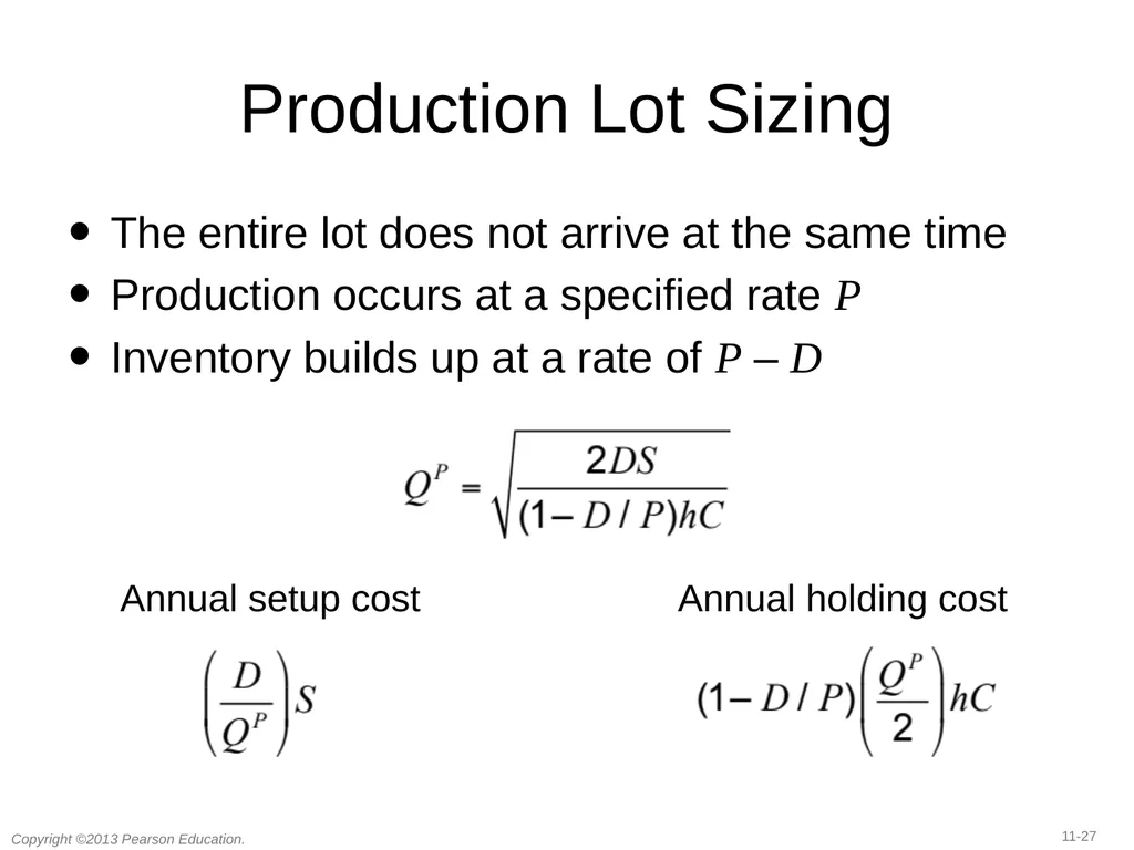 11 Managing Economies of Scale in a Supply Chain: - slide 25 of 36