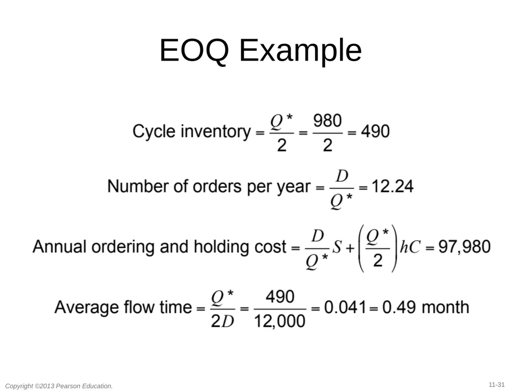 11 Managing Economies of Scale in a Supply Chain: - slide 29 of 36