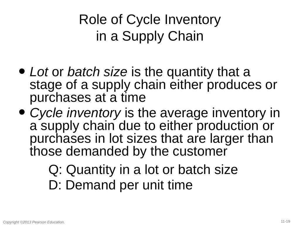 11 Managing Economies of Scale in a Supply Chain: - slide 17 of 36