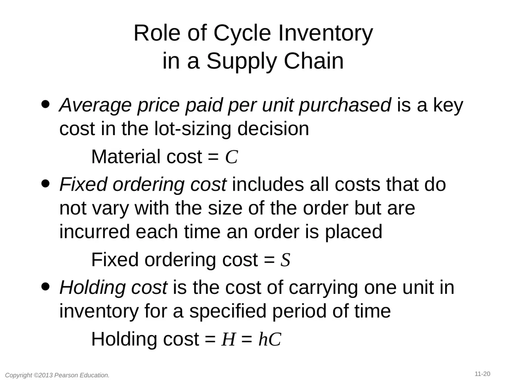 11 Managing Economies of Scale in a Supply Chain: - slide 18 of 36