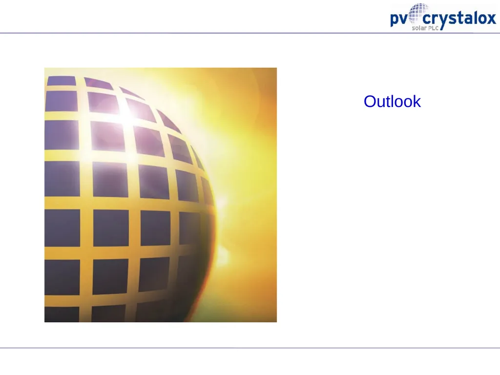 PV Crystalox Solar plc 2017 Interim Results 24 - slide 13 of 15
