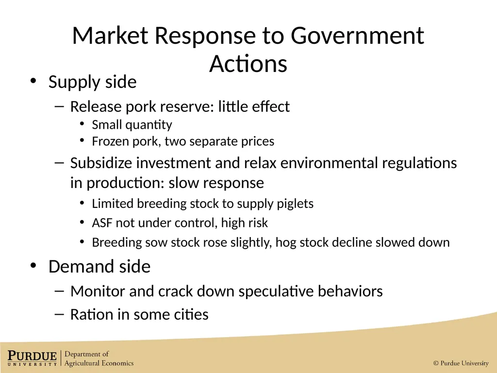 Market Impacts of the African Swine Fever Outbreak - slide 8 of 11