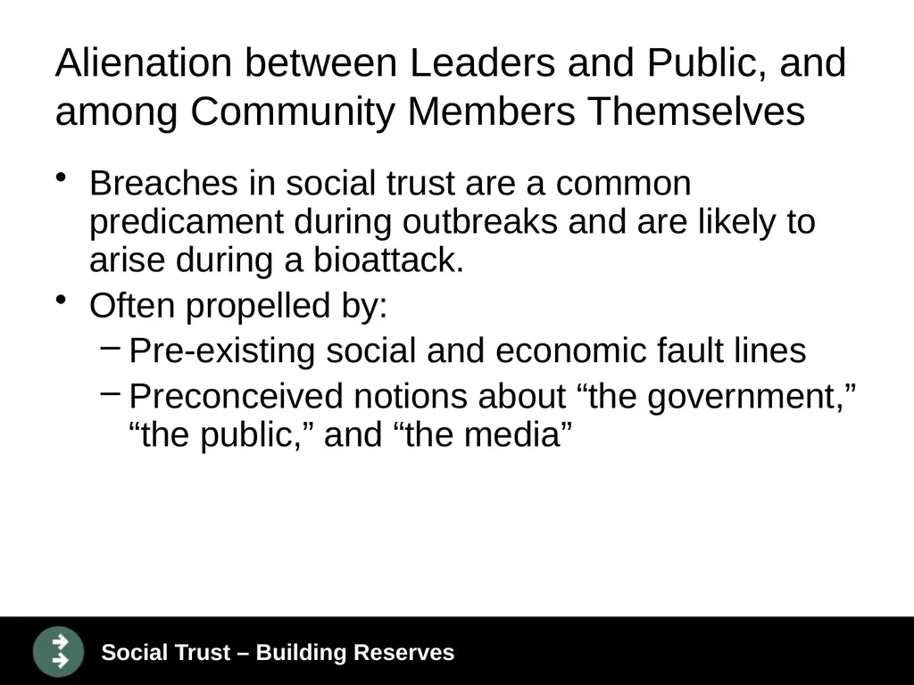 How to Lead During Bioattacks with the Public’s - slide 24 of 39