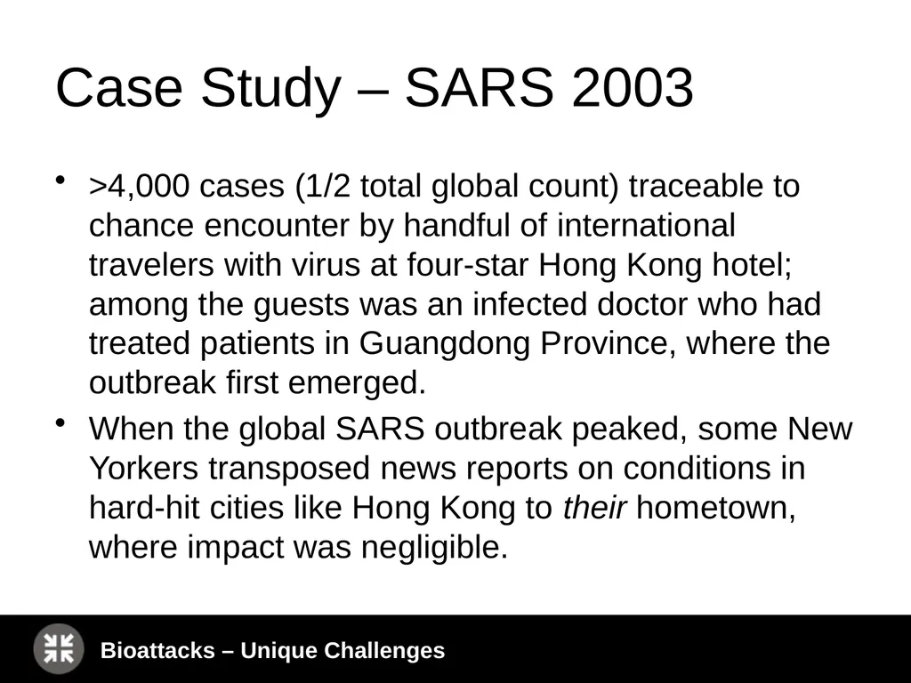 How to Lead During Bioattacks with the Public’s - slide 11 of 39