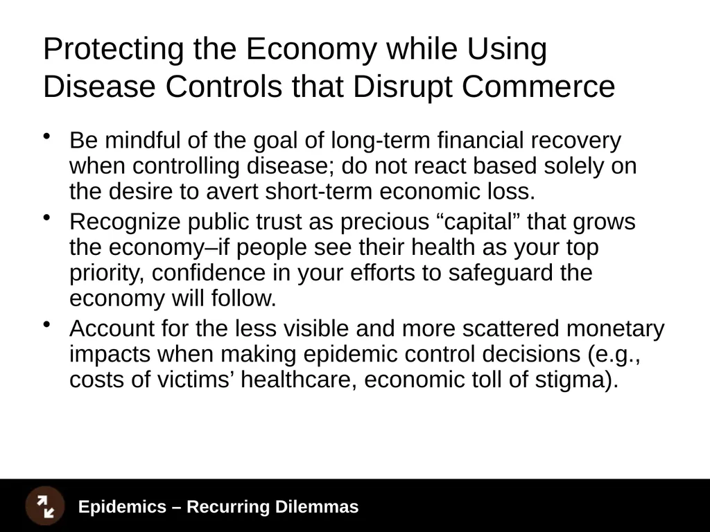 How to Lead During Bioattacks with the Public’s - slide 19 of 39