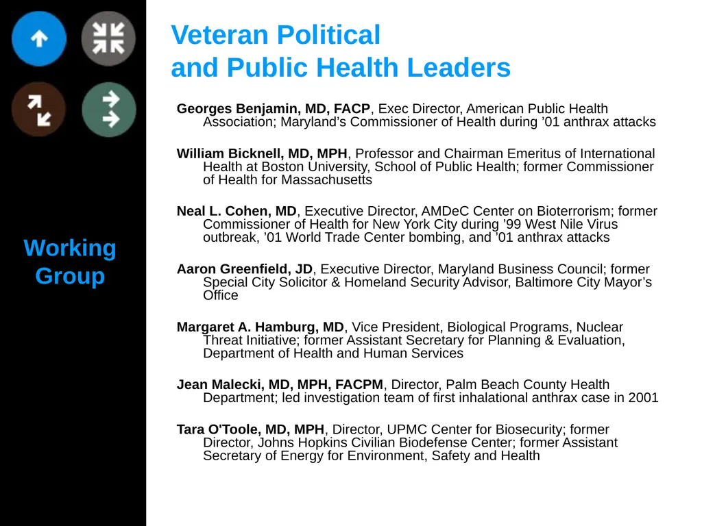 How to Lead During Bioattacks with the Public’s - slide 33 of 39