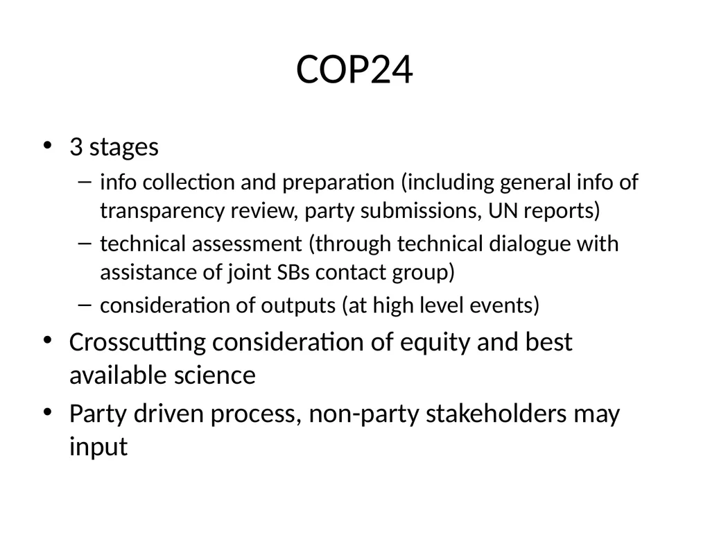 Paris Agreement and Rulebook Overview - slide 61 of 73