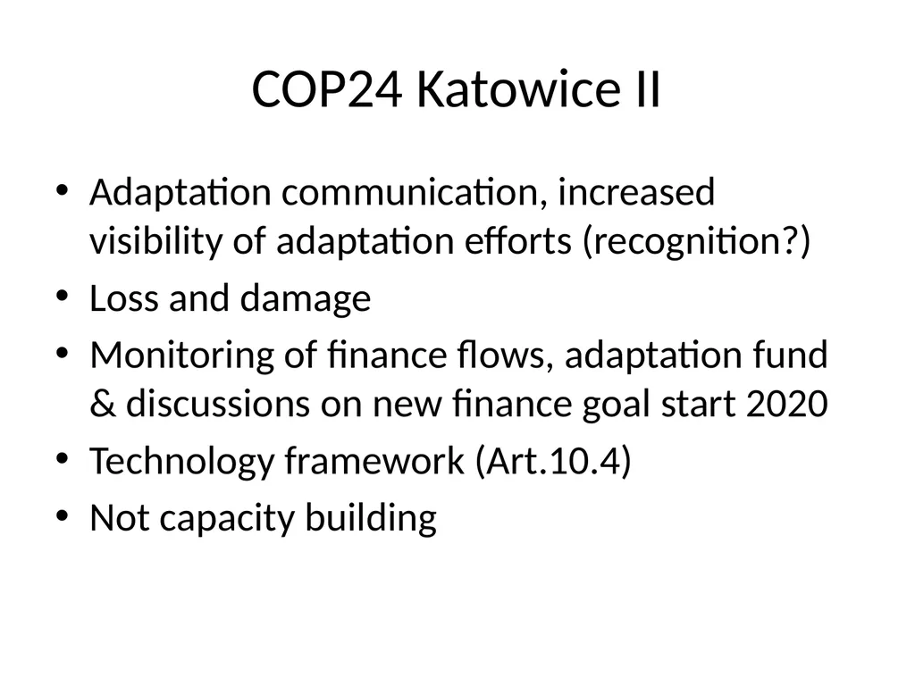 Paris Agreement and Rulebook Overview - slide 13 of 73