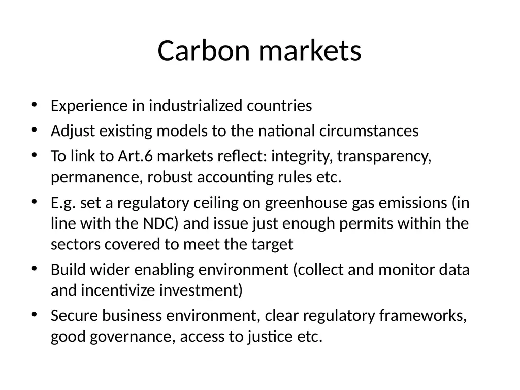 Paris Agreement and Rulebook Overview - slide 27 of 73