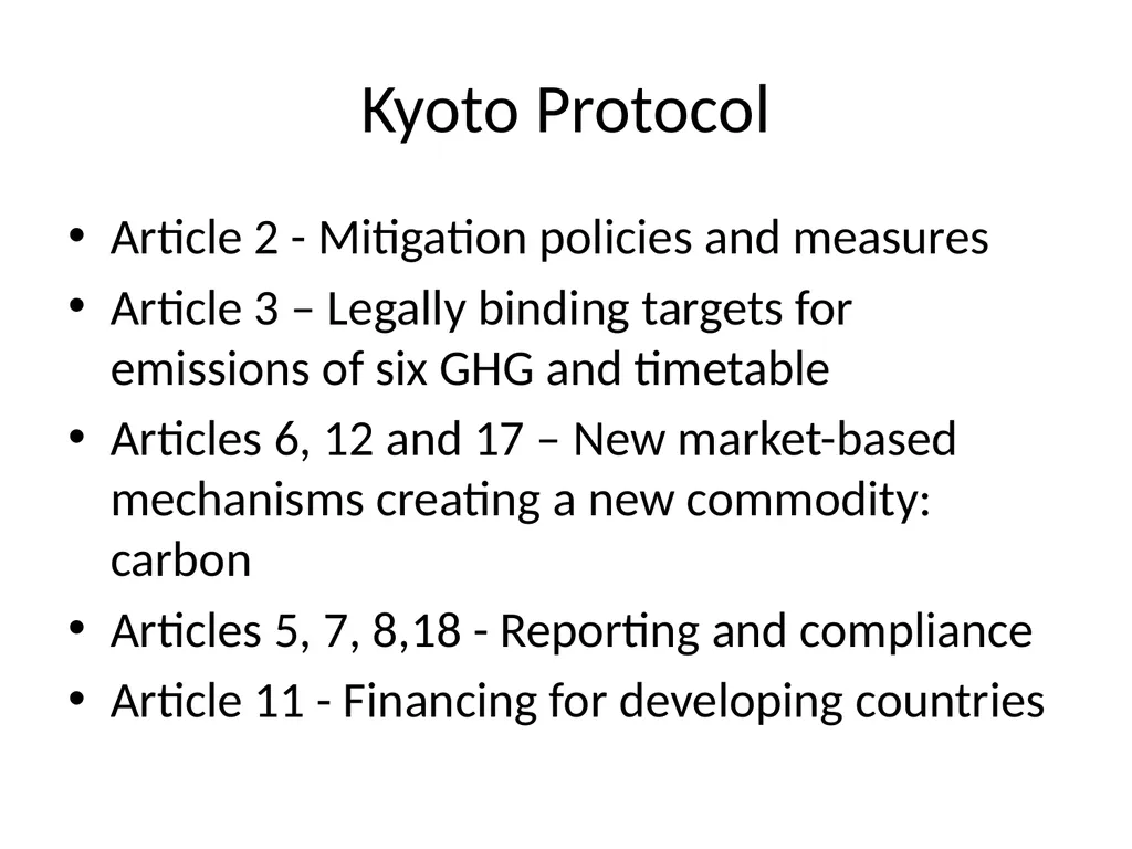 Paris Agreement and Rulebook Overview - slide 6 of 73