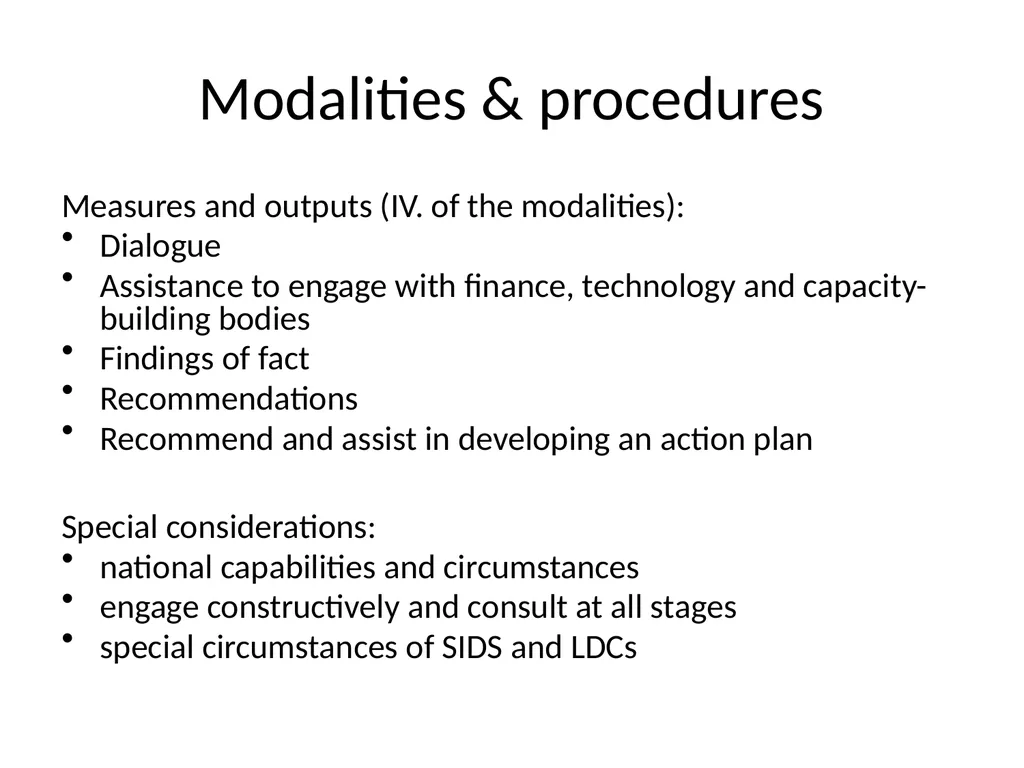Paris Agreement and Rulebook Overview - slide 71 of 73