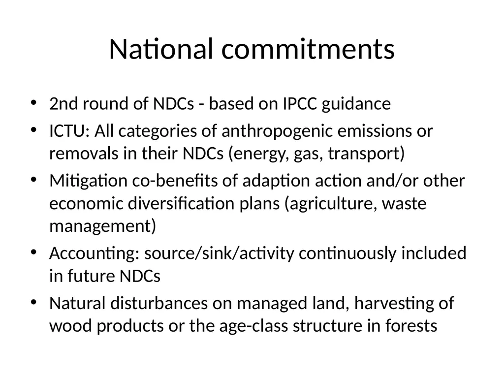 Paris Agreement and Rulebook Overview - slide 25 of 73