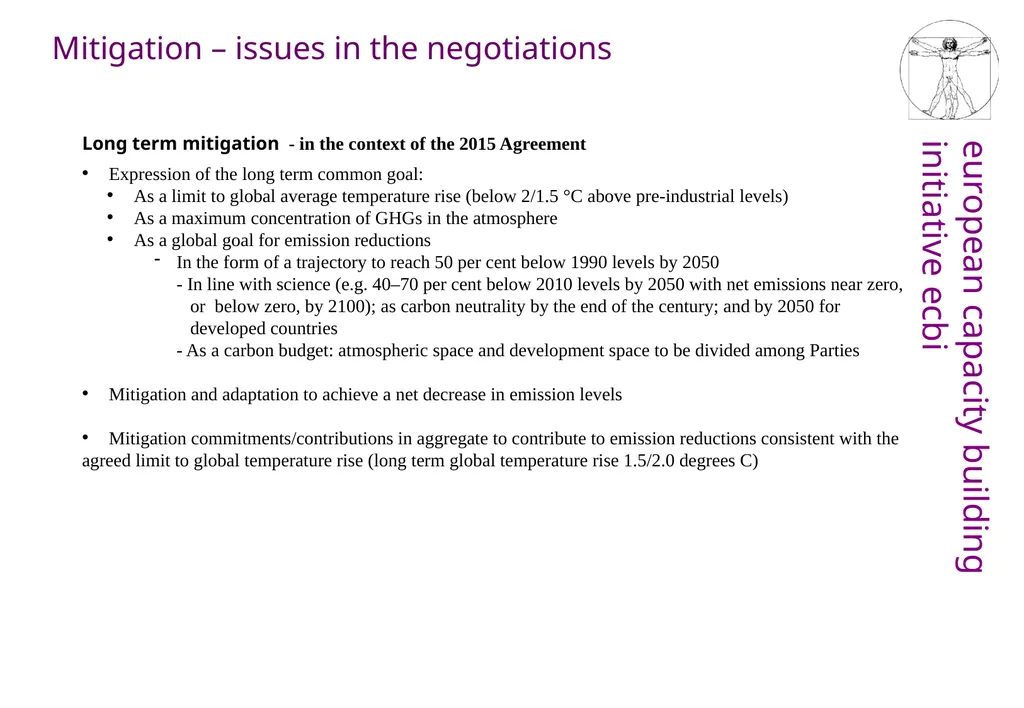 The 2015 Paris Agreement 2. Mitigation Mr Kishan - slide 2 of 19