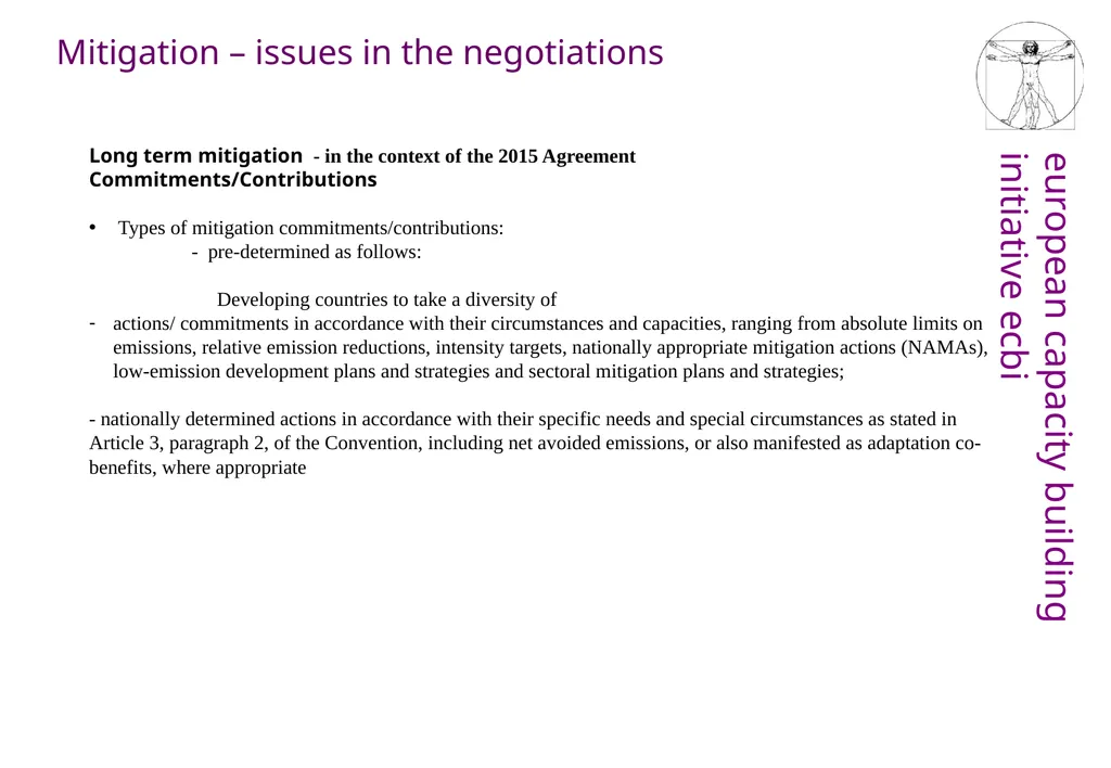 The 2015 Paris Agreement 2. Mitigation Mr Kishan - slide 5 of 19