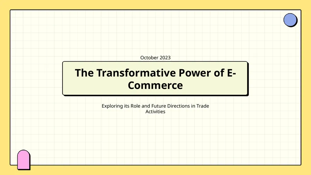 October 2023 The Transformative Power of