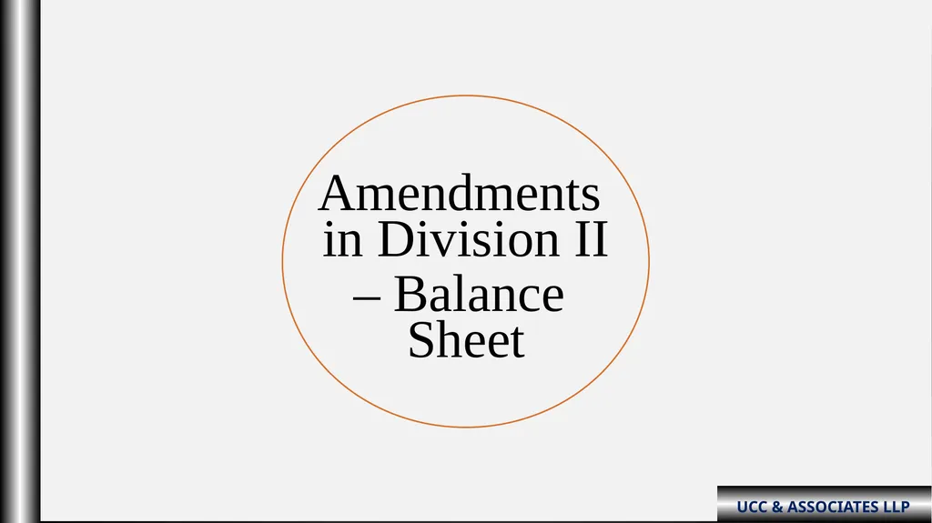 “Schedule III Division-ii ( Amendments fy: - slide 6 of 64