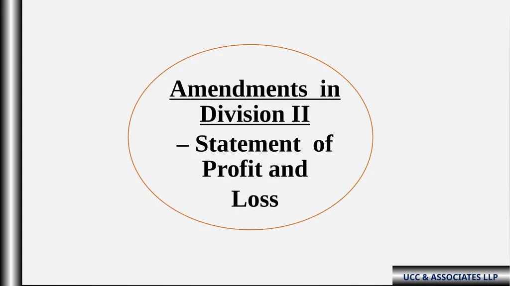 “Schedule III Division-ii ( Amendments fy: - slide 50 of 64