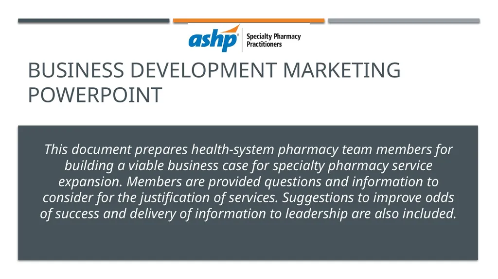 Business Development marketing PowerPoint This - slide 1 of 26