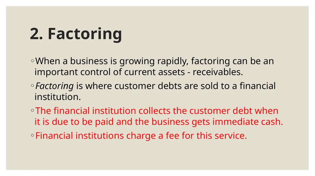 Financial Management Strategies Cash flow - slide 22 of 79