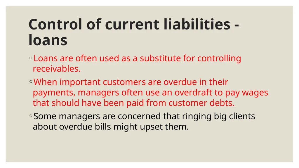 Financial Management Strategies Cash flow - slide 32 of 79