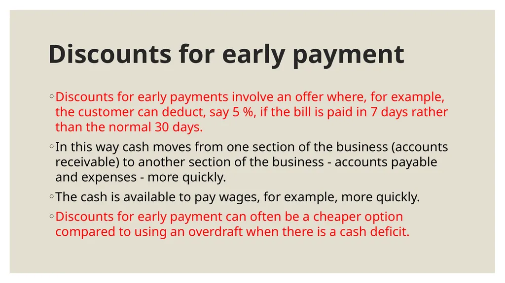 Financial Management Strategies Cash flow - slide 10 of 79