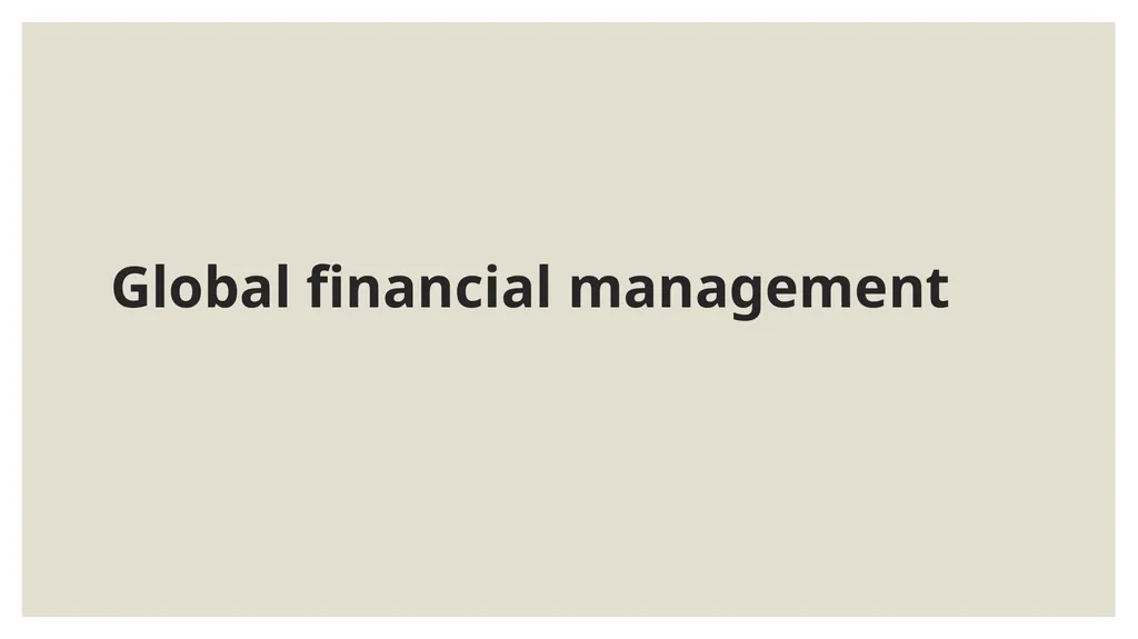 Financial Management Strategies Cash flow - slide 59 of 79