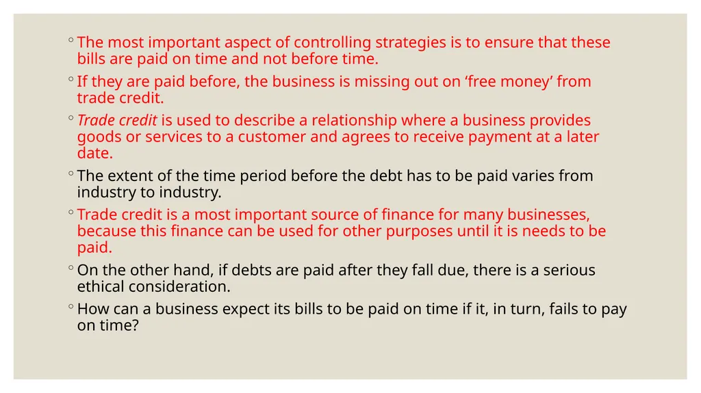 Financial Management Strategies Cash flow - slide 31 of 79