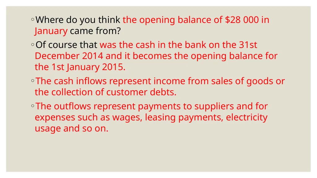 Financial Management Strategies Cash flow - slide 7 of 79