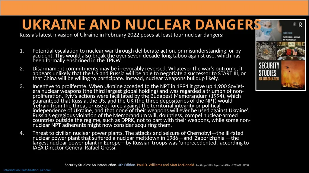 22. Nuclear Disarmament and Non-proliferation The - slide 8 of 12