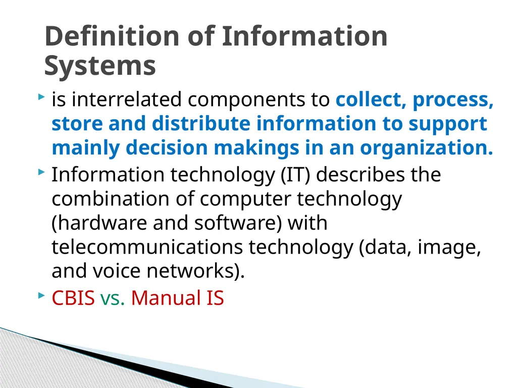 Management Information Systems Yong Choi BPA CSUB - slide 6 of 23