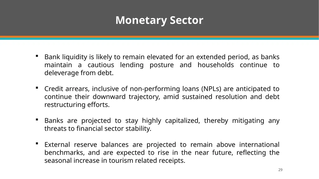 Quarterly Economic and Financial Developments - slide 29 of 31