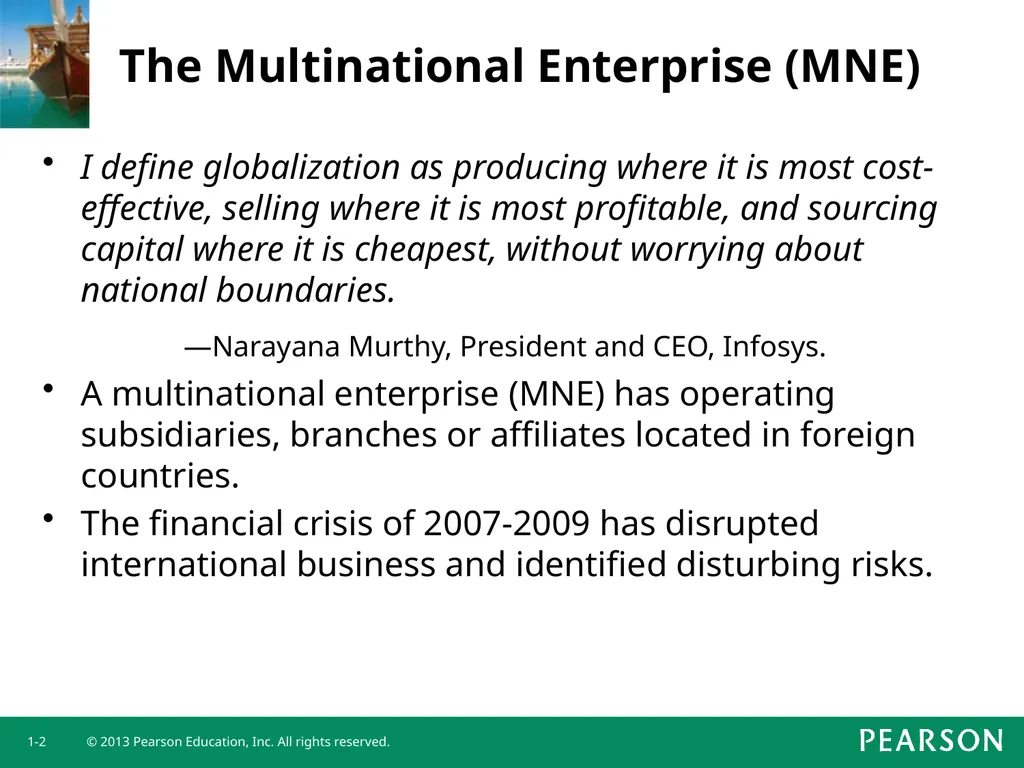 Chapter 1 Current Multinational Challenges and the - slide 2 of 26