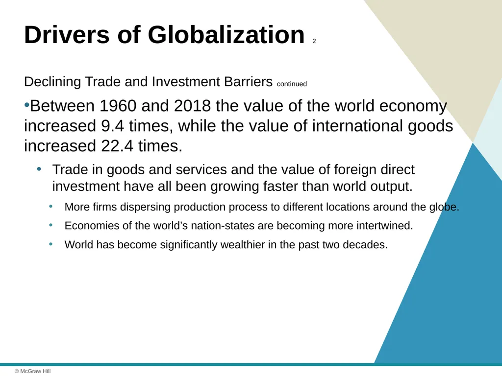 Globalization Chapter 1 © 2021 McGraw Hill. All - slide 13 of 36