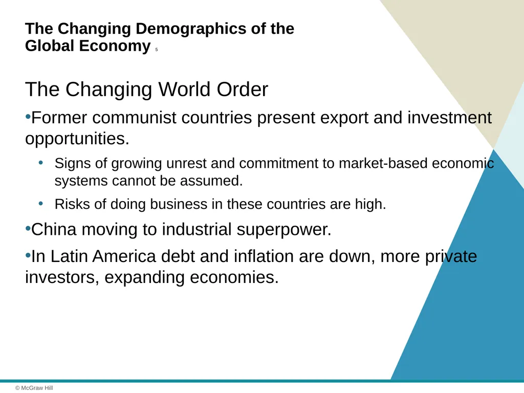 Globalization Chapter 1 © 2021 McGraw Hill. All - slide 24 of 36