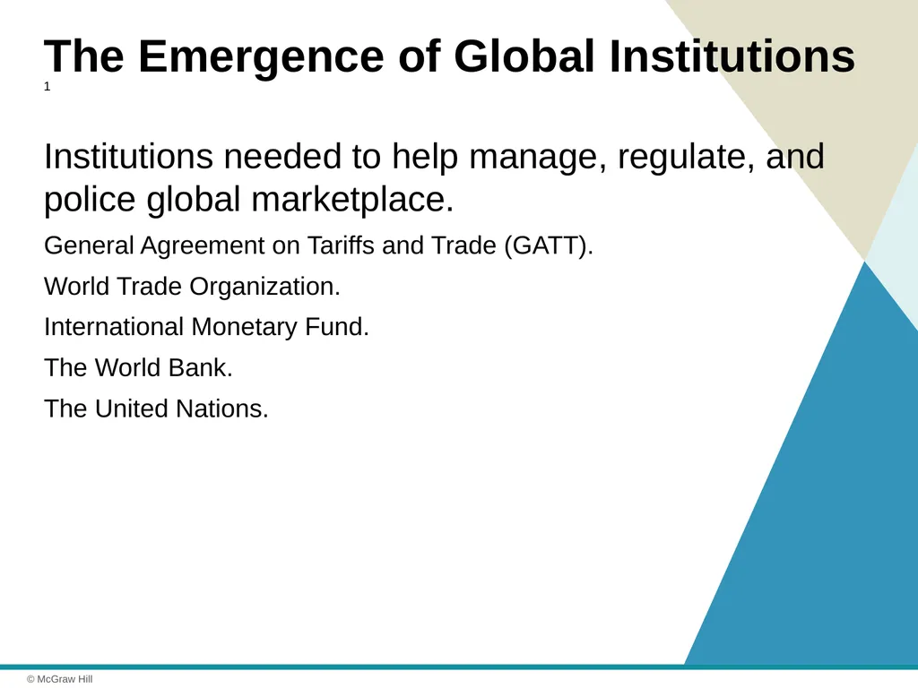 Globalization Chapter 1 © 2021 McGraw Hill. All - slide 6 of 36