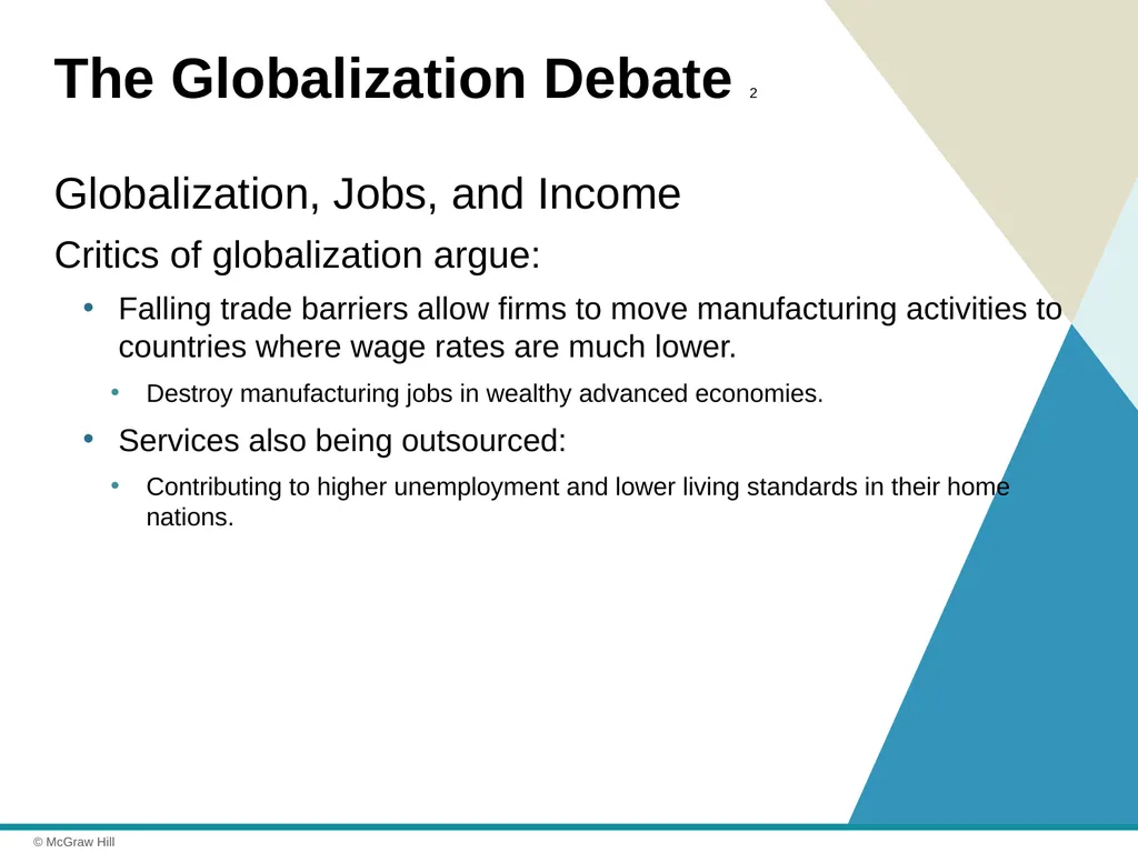 Globalization Chapter 1 © 2021 McGraw Hill. All - slide 27 of 36