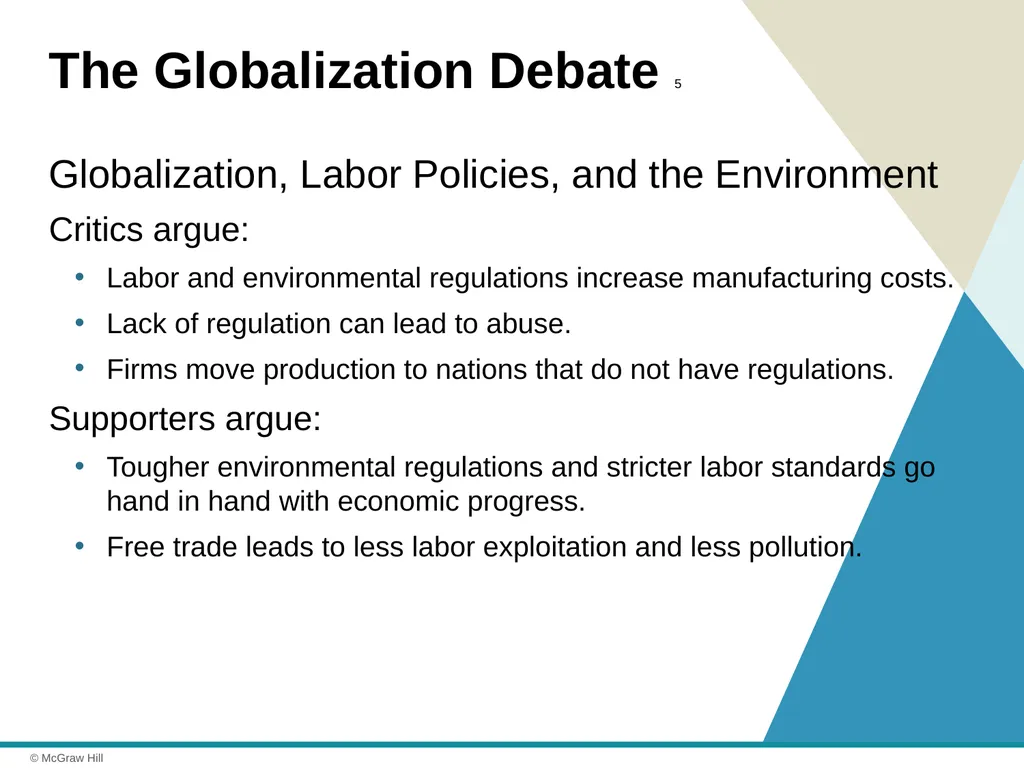 Globalization Chapter 1 © 2021 McGraw Hill. All - slide 30 of 36