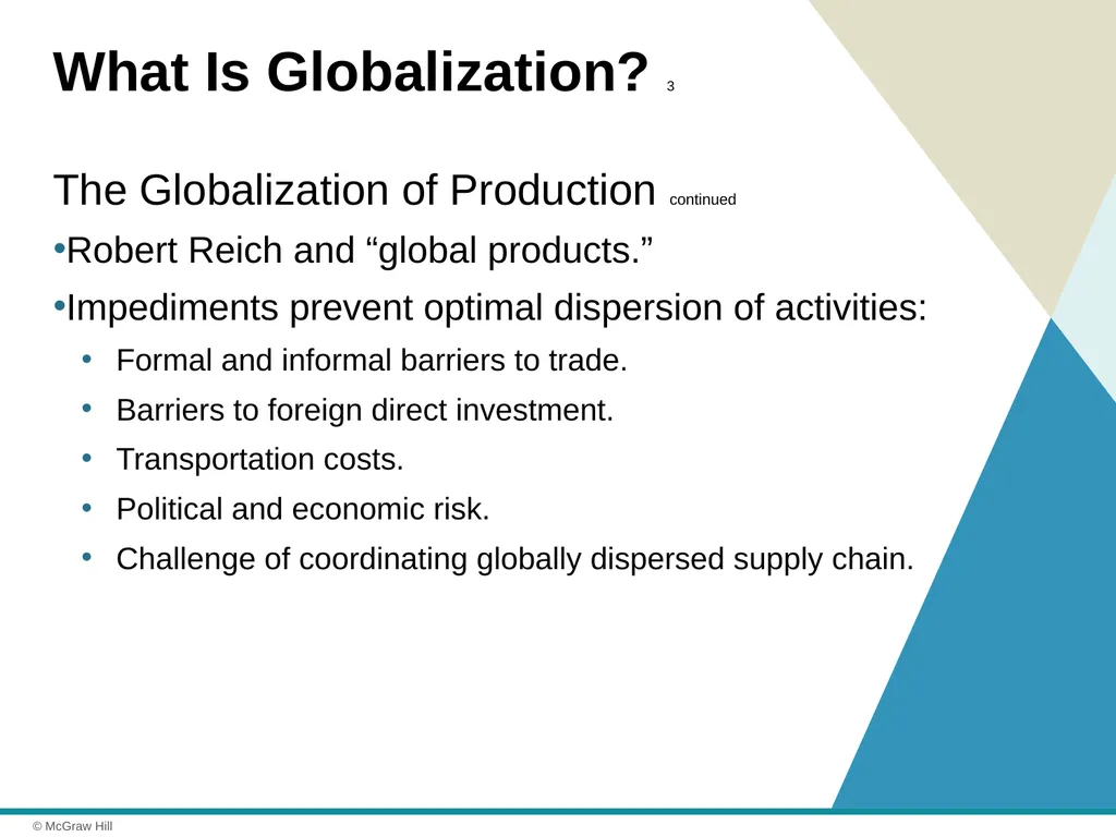 Globalization Chapter 1 © 2021 McGraw Hill. All - slide 5 of 36