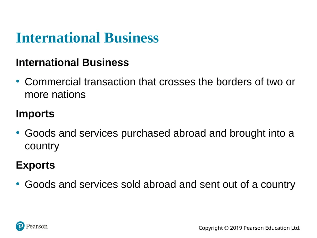 International Business: The Challenges of - slide 4 of 29