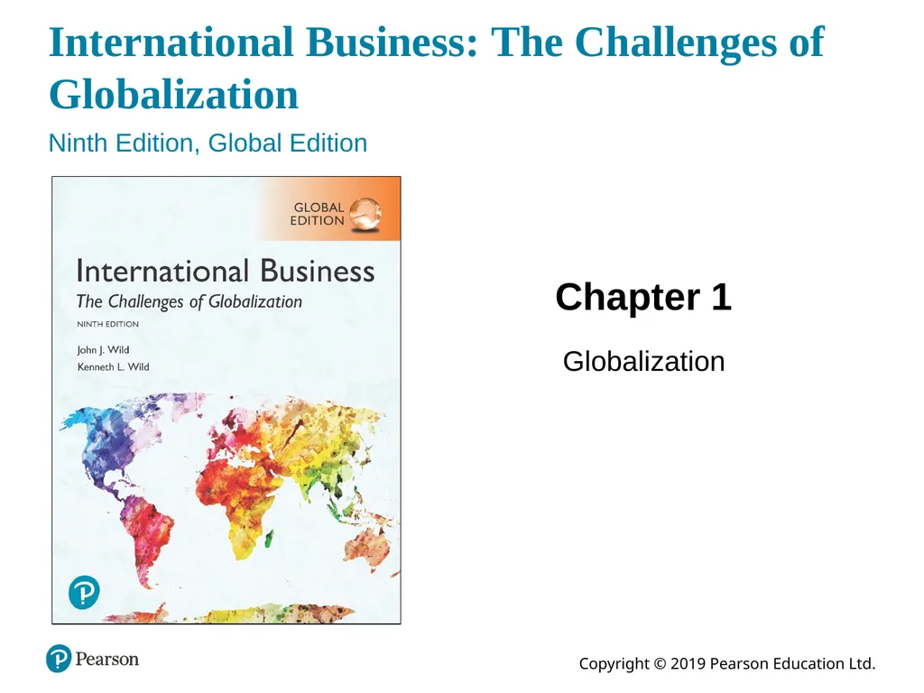 International Business: The Challenges of - slide 1 of 29