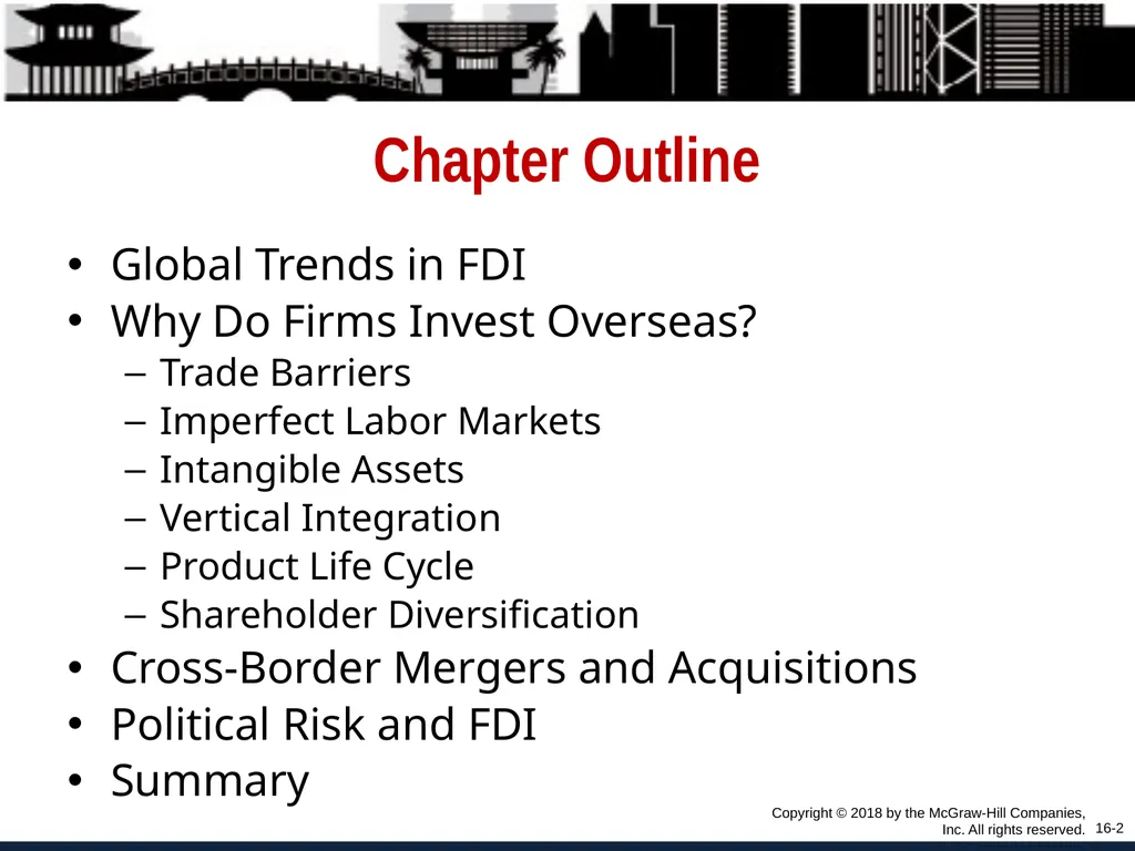 Foreign Direct Investment and Cross-Border - slide 2 of 37