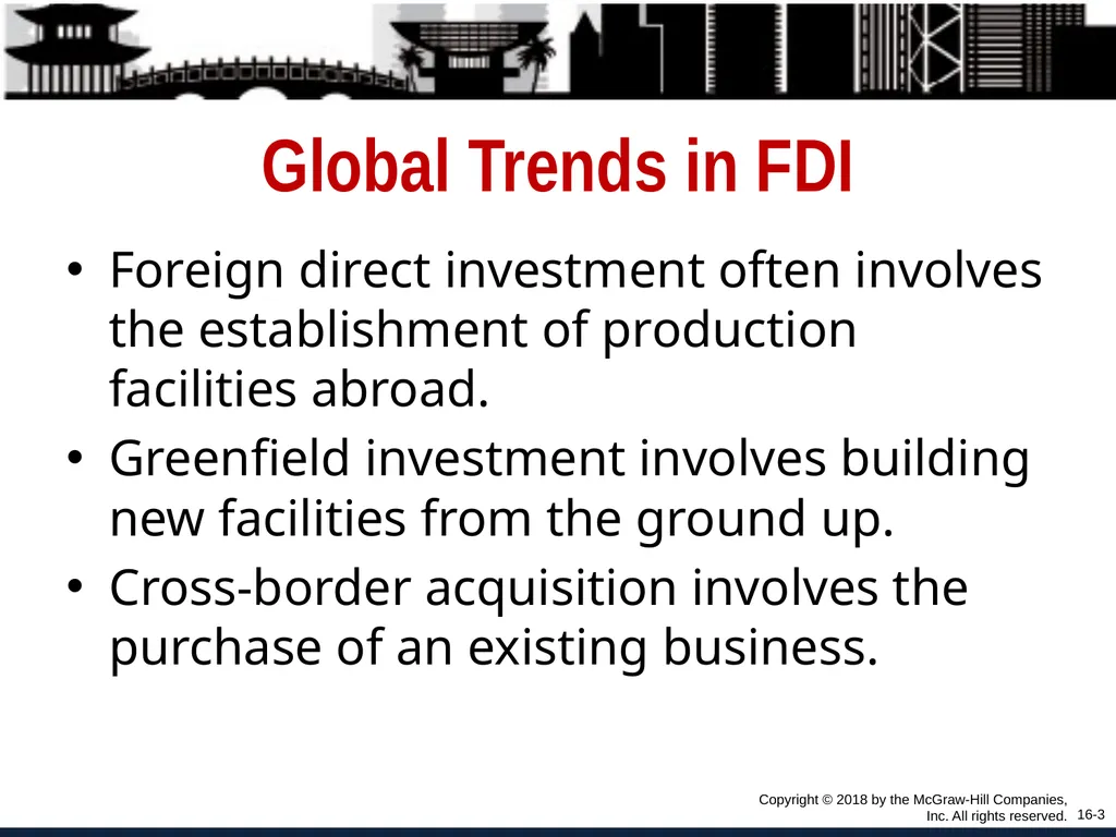 Foreign Direct Investment and Cross-Border - slide 3 of 37