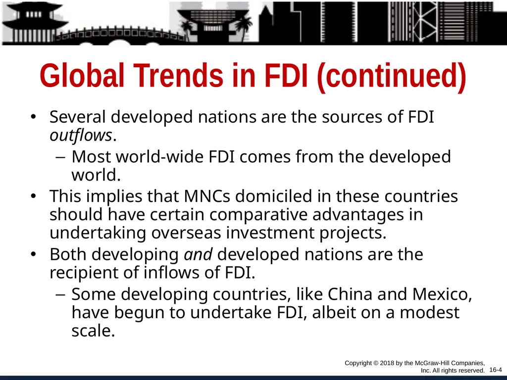 Foreign Direct Investment and Cross-Border - slide 4 of 37