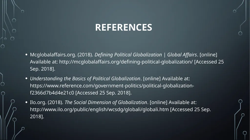 Unit 18: GLOBAL BUSINESS ENVIRONMENT Lo1: analyse - slide 18 of 18