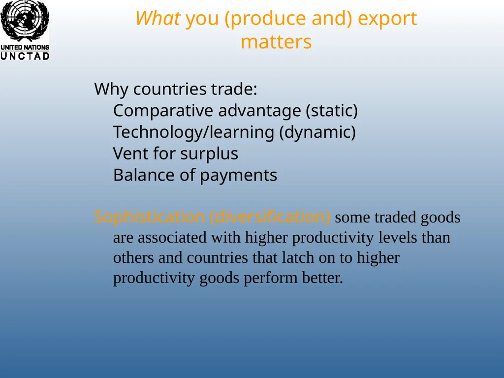 Richard Kozul-Wright Manufacturing Success: - slide 5 of 28