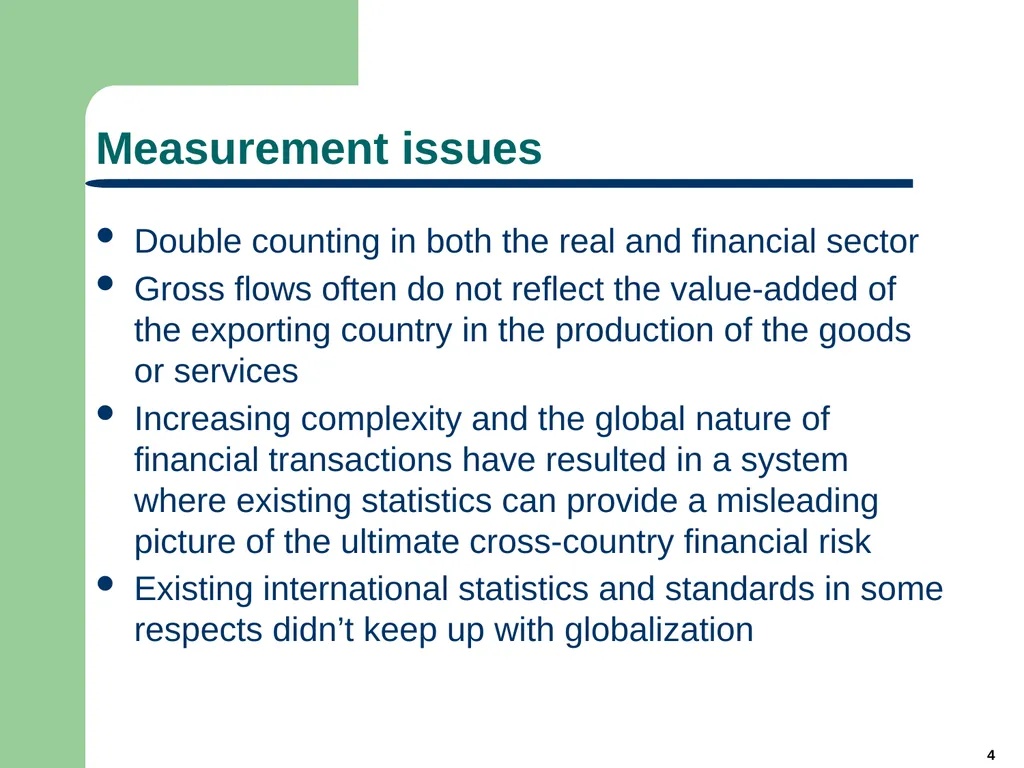 Michael Connelly Chair: Expert Group on - slide 4 of 14